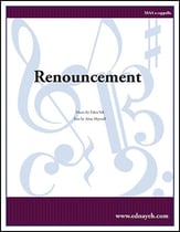Renouncement SSAA choral sheet music cover
